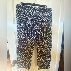 EUC NY&C tie dyed crop pants ✨✨✨